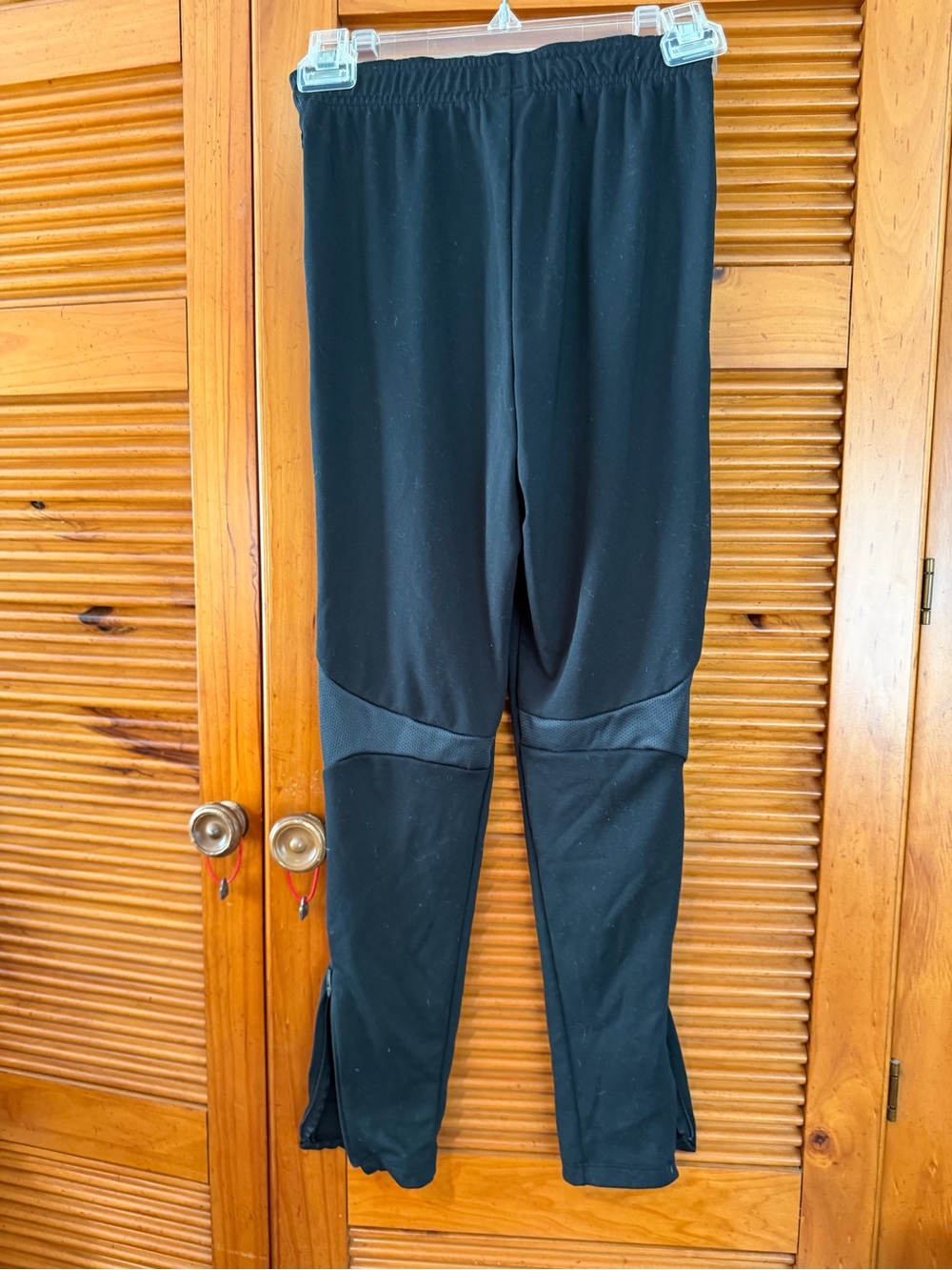 Nike Adult Black Athletic Track Pants with Number 13 - Picture 3 of 3